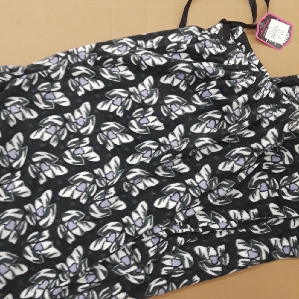 SEVEN APPAREL 3XL WOMEN PURPLE FLOWER PAJAMA PANTS